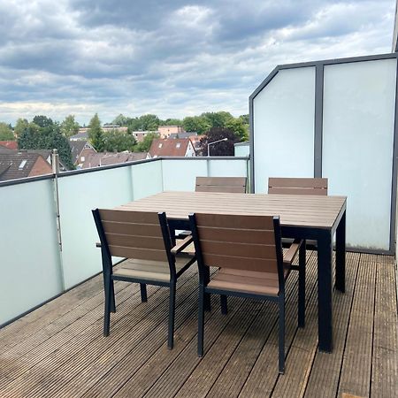 Micasa Ol - Modernes Penthouse - Stellplatz - Kueche - Wlan - Dachterrasse Daire Oldenburg Dış mekan fotoğraf